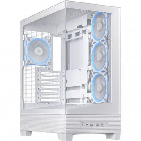 A31 PLUS TG ARGB  (weiß, Tempered Glass x 2)