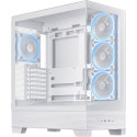 ASUS A31 PLUS TG ARGB, tower case white, tempered glass x 2