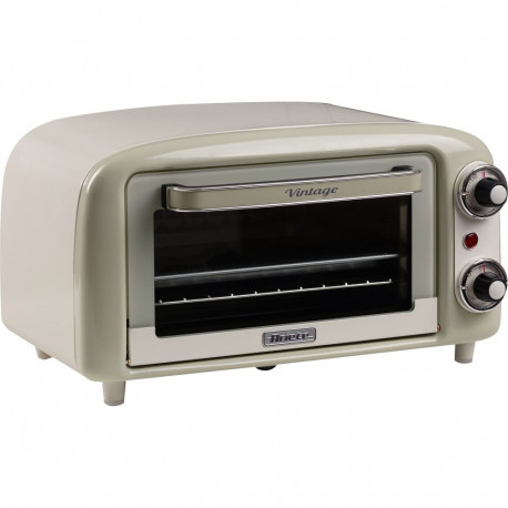 Ariete Mini Oven Vintage Beige white/light green, 800 watts, 10 liters