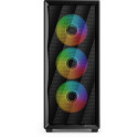 Sharkoon VK4 ARGB, tower case black, tempered glass