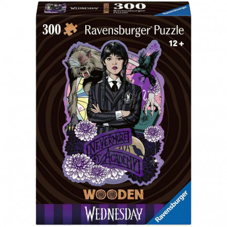 Ravensburger Wooden Puzzle - Wednesday 300 pieces