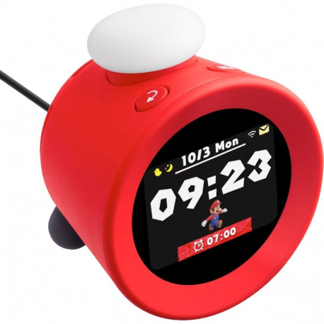 Sound Clock: Alarmo (rot, mit Bewegungssensor)