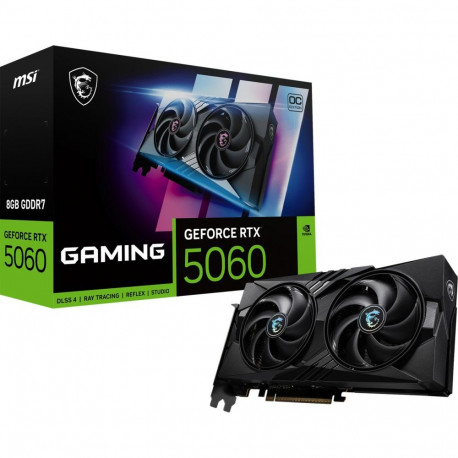 GeForce graafikakaart RTX 5060 GAMING OC 8G (DLSS 5, 3x DisplayPort, 1x HDMI 2.1)