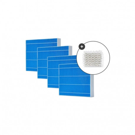 Meaco evaporative filters for Armin 680, 4-pack + Silvertex 4 pieces, including water sterilization 