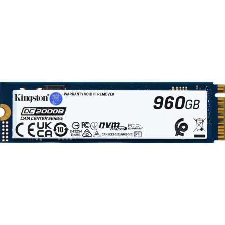 Kingston DC2000B 960GB, SSD PCIe 4.0 x4, NVMe, M.2 2280