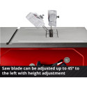 EINHELL table saw TC-TS 8 red, 900 watts