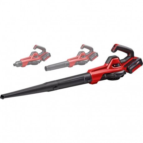 Power X-Change akutoitega lehepuhur GE-UB 18/250 Li E 18Volt Li-Ionen Akku 4,0Ah, punane/must