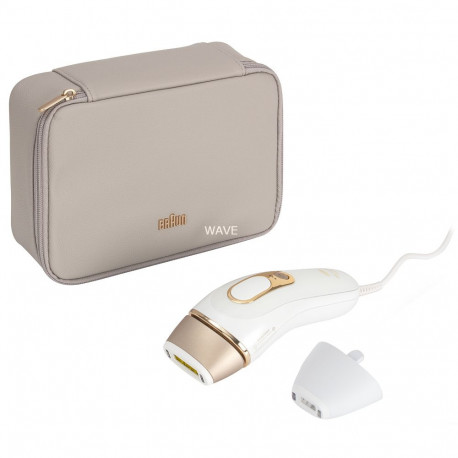 Braun Silk-expert Pro IPL PL5152, hair remover white/gold, incl. bag + standard & wide attachment + 