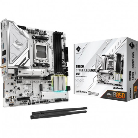 ASRock B850M Steel Legend WiFi - Socket AM5 - motherboard