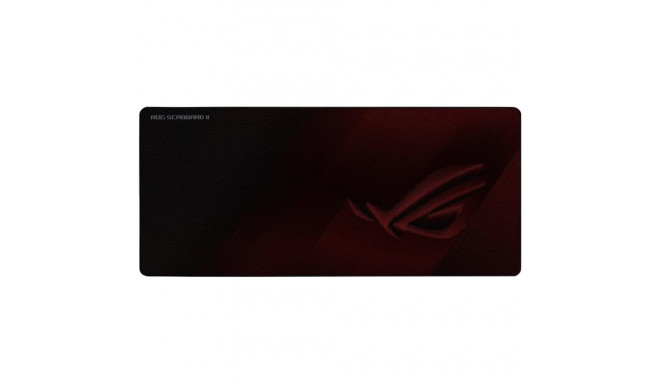 ASUS ROG Scabbard II Gaming Mouse Pad (black/dark red)
