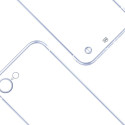3mk Just20g Clear Case for Apple iPhone 16E - transparent
