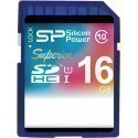 Silicon Power карта памяти SDHC 16GB Superior