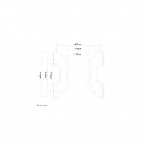 Neomounts FPMA-VESA440 VESA-adapter 27-60"