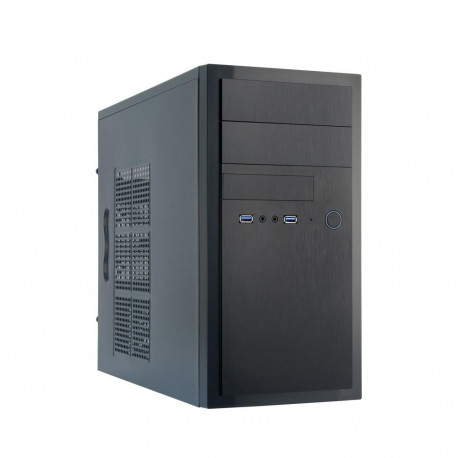 Chieftec arvutikorpus MiniTower MicroATX, must (HT-01B-OP)