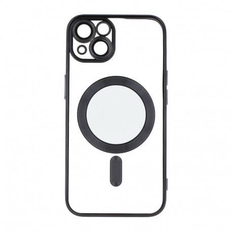 Mobiili tagakaas Setty Galaxy S26 Ultra Color Chrome Magsafe, läbip./must