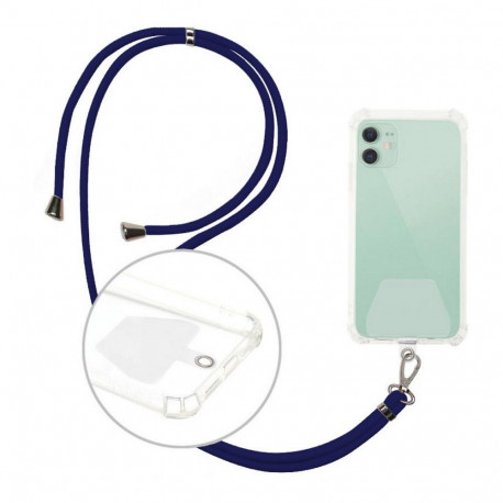 Setty kaelapael telefonile, 150cm, nailon, tumesinine