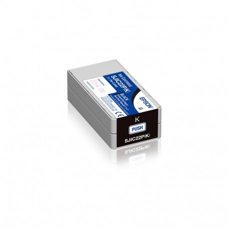 Epson SJIC22P(K) (C33S020601) Ink Cartridge, Black