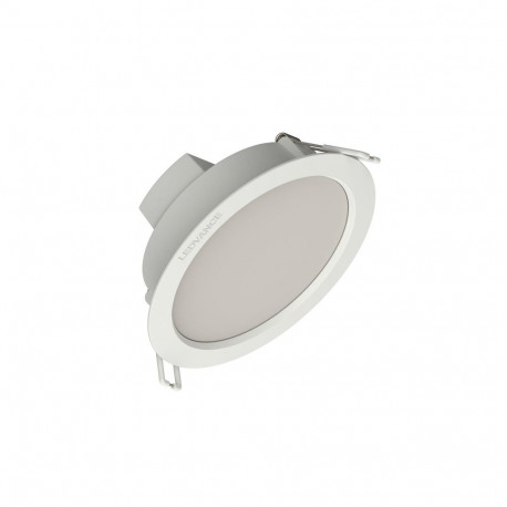 DL IP44 DN 115 8W 830 880LM valge LED-valgusti