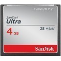 Sandisk memory card CF 4GB Ultra 25MB/s