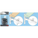 double bracket 470 mm hall