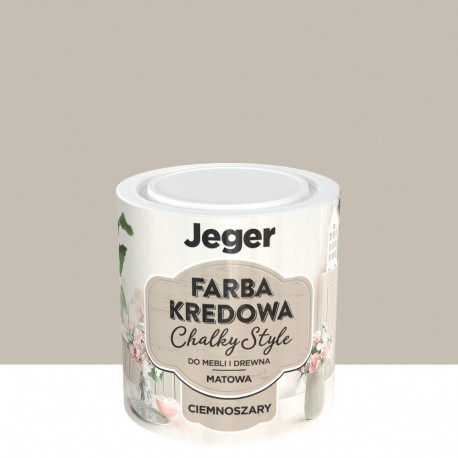 mööblivärv kriit tumehall 0.5L