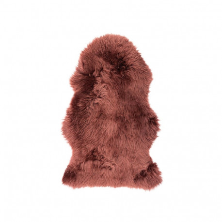 SHEEP FUR SHEEPSKIN RUG 60X90CM REDDISH