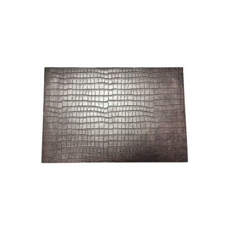 PLACEMAT CROCODILE BURGUNDY 30X45CM