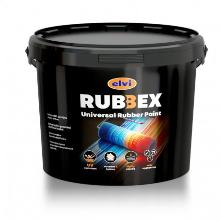 PAINT RUBBEX UNIVERSAL GREY 3.5KG
