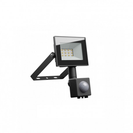 FLOODLIGH SENSOR 10W 230V NW IP44 BLACK