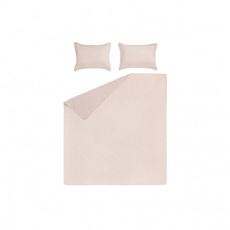 BEDSPR PILLOW CASE BEIGE 220X240 2X50X70