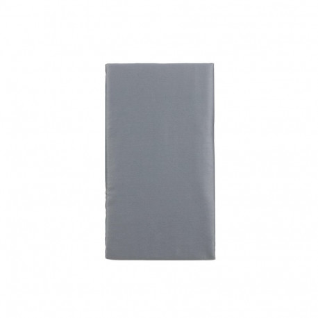 FITTED SHEET POLYCOTTON 90X200+25 GREY