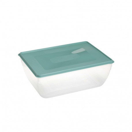 FOOD CONTAINER RECTANGULAR DEEP 10L.MINT