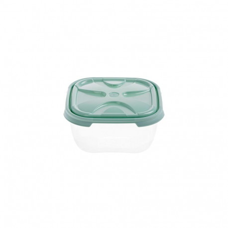 FOOD CONTAINER SQUARE NORDIC GREEN. 1.1L
