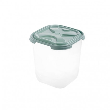 FOOD CONTAINER SQUARE NORDIC GREEN 4.65L