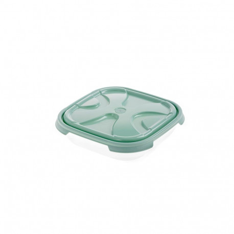 FOOD CONTAINER SQUARE NORDIC GREEN 0.55L