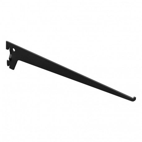 SINGLE BRACKET 250 MM BLACK