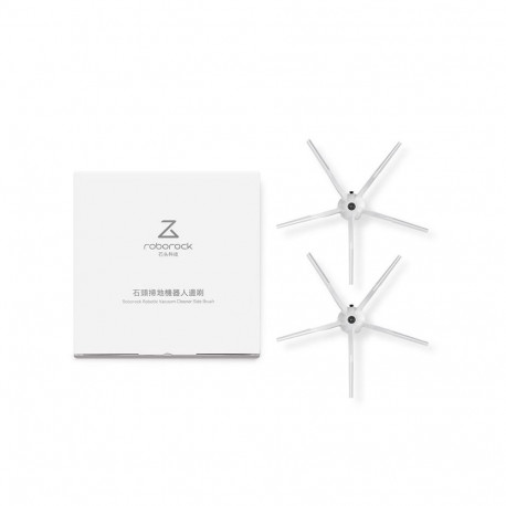 Küljeharjad robottolmuimejale S7, S6, S5 Max, E5 Roborock, valge