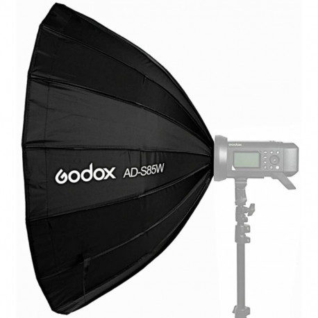 Godox AD-S85W valge parabool-softbox AD400Pro jaoks