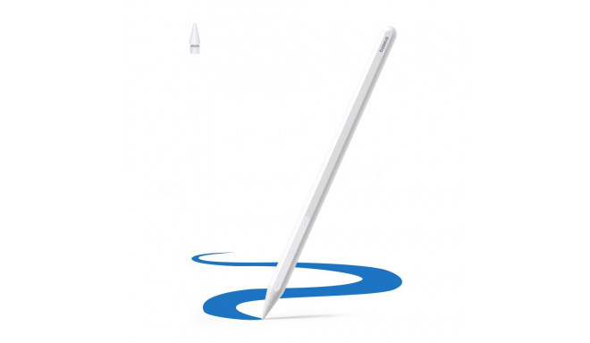Wireless Bluetooth Stylus PS3 Pro for iPad with Wired Charging, White