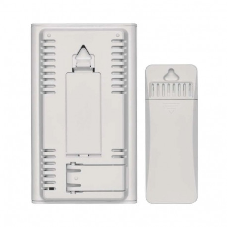 Wireless Weather Station with Outdoor Sensor, White