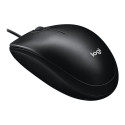 Logitech | Mouse | M100 | Optical | Optical mouse | Wired | Black