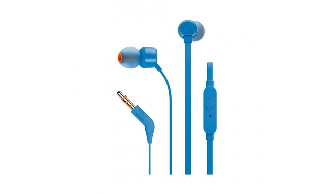 Wired headset JBL T160BL blue