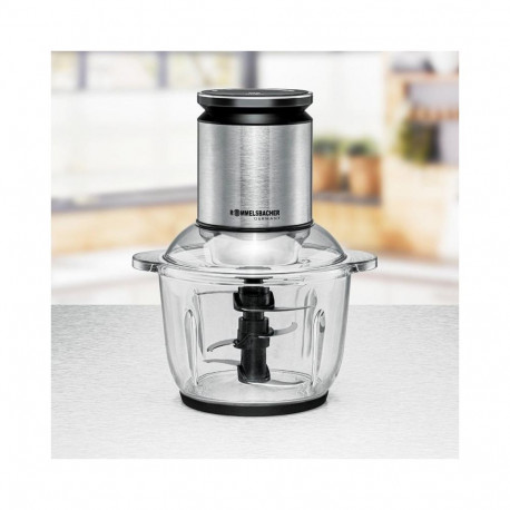 Food Processor Rommelsbacher MZ 600 600W 2L Stainless Steel