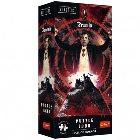 Puzzle - 1000 - Premium Plus - Hall of Horror: Drakula - Trefl 12109