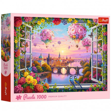 Puzzle - 1000 - armastuse hõng - Trefl 10972