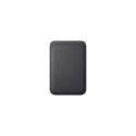 Apple iPhone Feingewebe Wallet mit MagSafe schwarz
