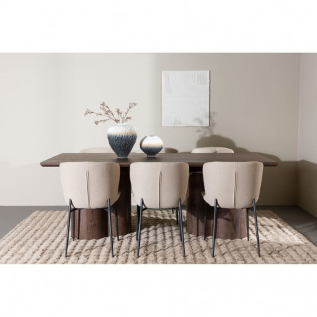 Söögitoa komplekt OLIVIA&MODESTO 6 tooli