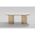 Söögilaud STILIG 180cm, šampanja kuld
