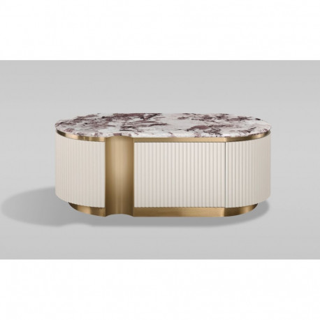 Diivanilaud STILIG 122x60cm, kuldne