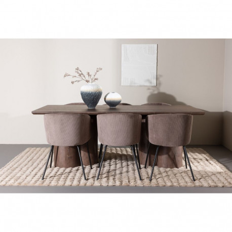 OLIVIA Söögilaua komplekt BERIT toolidega